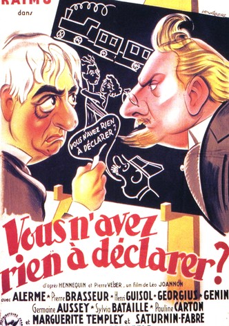 Vous n&rsquo;avez rien à déclarer ?-poster-1937-1768550803