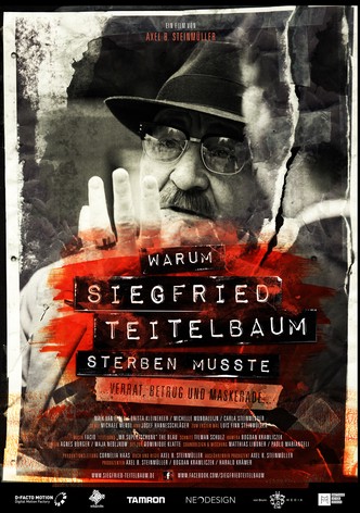 Warum Siegfried Teitelbaum sterben musste-poster-2016-1768834610