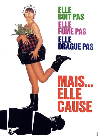 Elle boit pas, elle fume pas, elle drague pas, mais… elle cause !-poster-1970-1768571201